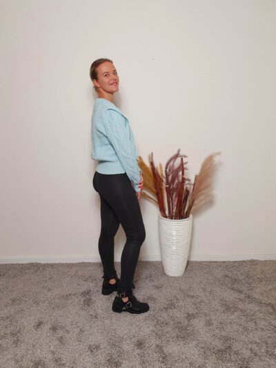 Leatherlook legging Bobbie