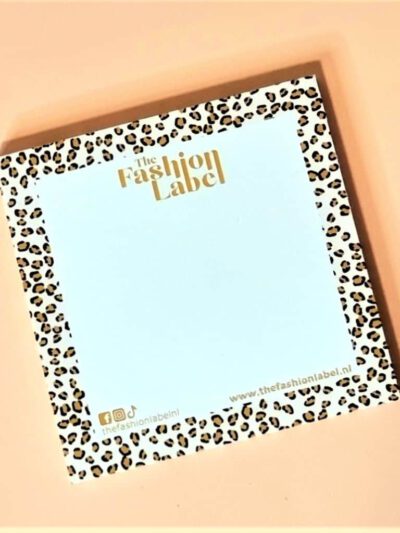 Notitieblokje The Fashion Label